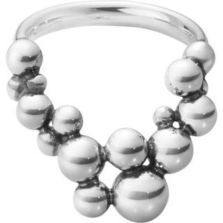 MOONLIGHT GRAPES ring (str. 58), Georg Jensen, Oxideret sterlingsølv