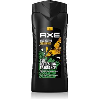 Axe Wild Green Mojito & Cedarwood Kropsvask til mænd 400 ml - 400 ml