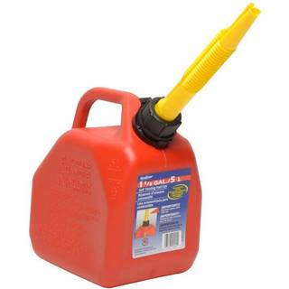 Brændstofdunk Scepter Ameri-Can, 5 liter, med hældetud &amp; afluftning, højdensitetspolyethylen (HDPE), rød