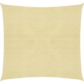 solsejl 4,5x4,5 m 160 g/m² HDPE beige