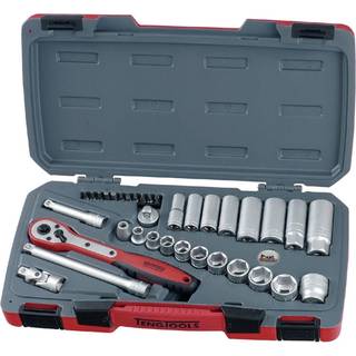 Teng Tools Topnøglesæt. Med 3/8\" firkantfatning T3835AF