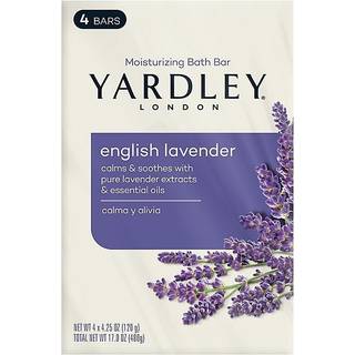 Yardley London Engelsk lavendel 4 bar 4,25 oz (emballage kan variere)
