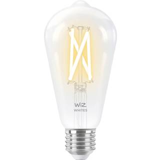 FORÅRSUDSALG - WiZ E27 Tunable White Edison pære - Klar - WiFi