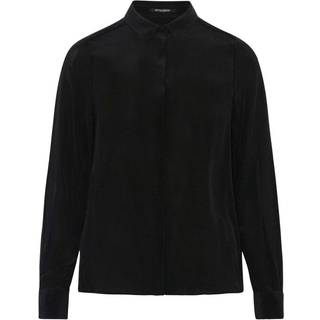 Bruuns Bazaar Women Lilliebbcorinna Silkshirt Shirts Bbw3101 Black (40)