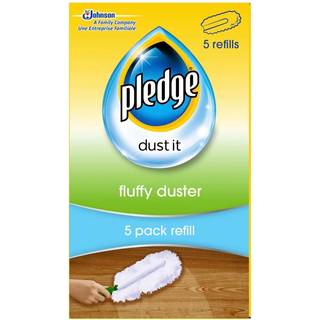 4-pak Pledge Fluffy Duster Refiller - 4 x pakker med 5 stk