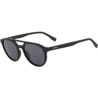 Lacoste Unisex L881S 001 Solbriller Injiceret Sort Grå Rund Normal Fotokromatisk