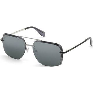 Adidas Originals OR0017 68C 62 Solbriller Mænd Black - Black Silver - 62mm