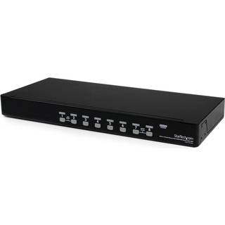 StarTech.com SV831DUSBU KVM Switch Stativ-montering Sort