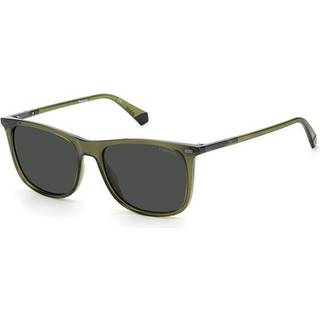 Polaroid PLD 2109/S Polarized 4C3/M9 55 Solbriller Mænd Grøn - Transparent Olive Green - 55mm