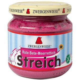 Zwergenwiese Smørepålæg Streich m. peberrod og rødbede Økologisk - 180 g