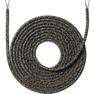 Stofledning 4 meter - Sort meleret - Nielsen Light
