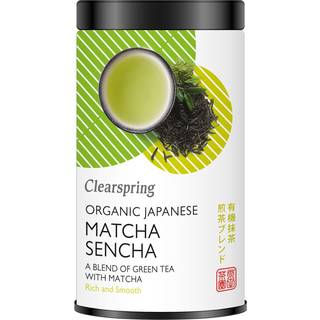 Clearspring Matcha Sencha grøn te i løsvægt Ø - 85 g.