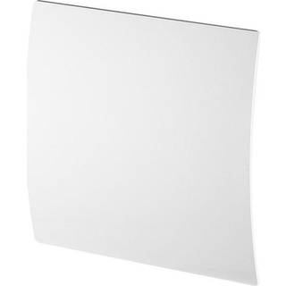 UNITE Frontpanel hvid i buet design til ventilator ø100
