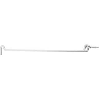 PN Beslag stormkrog, 312 mm, pulverlakeret hvid