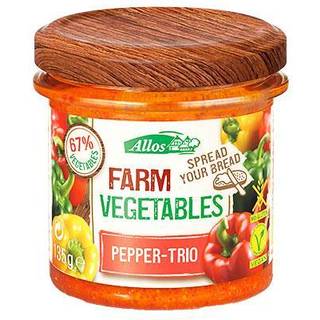 Farm Vegetables Paprika Trio Økologisk - 135 gram - Allos