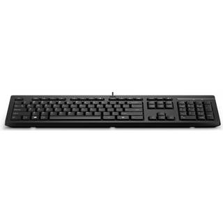 HP 125 - Tastatur - Engelsk - Sort