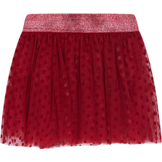 Hust&Claire Nissine Nederdel Teaberry 74 cm  Rød  74 cm  kvinde