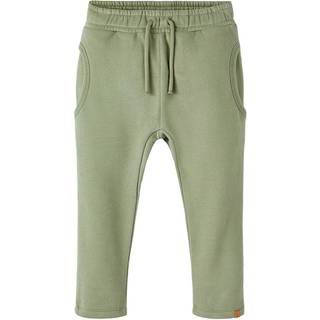 Lil Atelier Oil Green Sweatpants