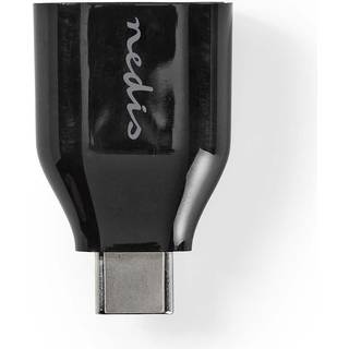 Nedis USB-C OTG Adapter - USB-C Han / USB-A Hun - Sort