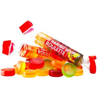 Haribo Roulette Frugt Pesetos Bland-selv-slik i kasser1,2 kg