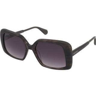 Max & Co. MO0031 WOOD 01B 55 Solbriller Kvinder Black - Shiny Black - 55mm