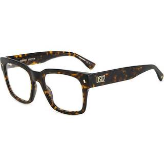 Dsquared2 D2 0066 086 54 Briller Mænd Tortoiseshell - Dark Tortoise - 54mm