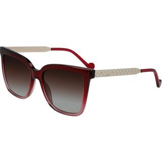 Liu Jo Kvinde LJ753S 607 Solbriller Acetat Bordeaux Brun Firkantet Skygge