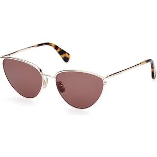 Max Mara MM0044 53E 56 Solbriller Kvinder Guld - Gold - 56mm