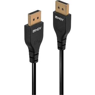 Lindy Slim DisplayPort 1.4 kabel | 2 meter | PRIS-MATCH