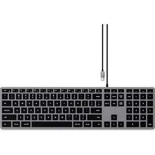 Satechi Slim W3 Backlit (US Layout Keyboard) - Amerikansk engelsk