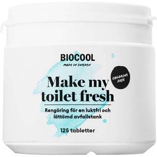 Saneringstabletter BioCool Make My Toilet Fresh, 130 tabletter