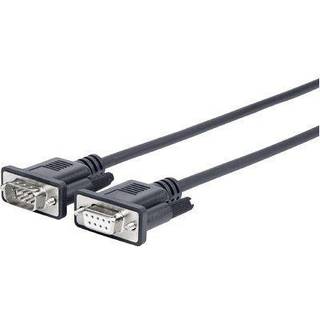 Vivolink RS232 seriel kabel, D-Sub 9 han - hun | 5,00 meter | 5 met | PRIS-MATCH