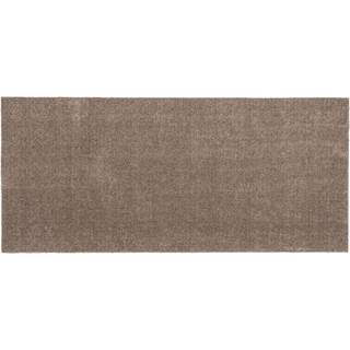 Tica Copenhagen Unicolor Dørmåtte Sand / 67x150 Cm - Ensfarvede tæpper Vinyl Beige - 00604