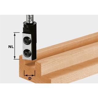 Festool Notfræser med vendeplatter HW D14/30 S8