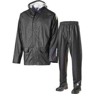 Regnsæt Jakke+Buks 2210PU Sort Str. 3XL