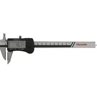 DIESELLA Digital ridse skydelære 0-150x0,01 mm med hårdmetal kæber