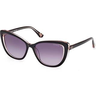 Guess GU7831 01B 55 Solbriller Mænd Black - Shiny Black - 55mm