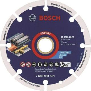 BOSCH EXPERT Diamond Metal Wheel skæreskive EXPERT Diamond Metal Wheel skæreskive 105 x 20/16 mm