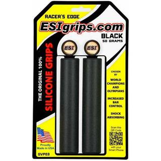 ESI Grips racer edge silicone håndtag flere farver - Farve Sort