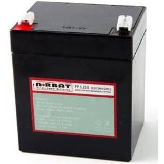 NorBat Standard Serie FP1250T1 - 12V 5.0 Ah Blyakkumulator