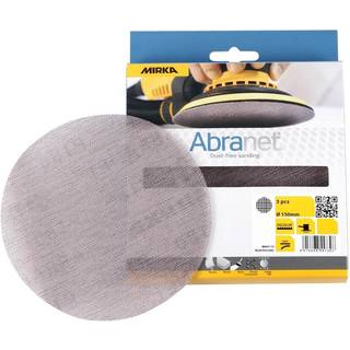 Sliberondeller Mirka Abranet, Ø150 mm Grip, P240, 3-pack