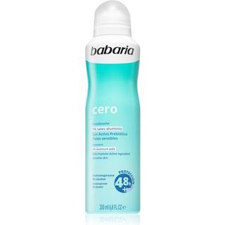Babaria Deodorant Cero Antiperspirant Spray til sensitiv hud 200 ml - 200 ml
