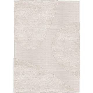 Layered Punja plasma uldtæppe 180x270 cm Offwhite