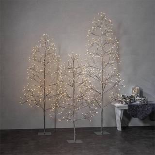 Dekorationstræ Flower Tree 120 cm - Sølvfarvet