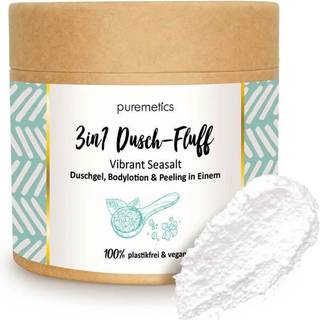puremetics Pleje Peelings & Masks Saltpeeling livlig havsalt No133-in-1 Shower-Fluff 250 g (472,00 kr / 1 kg) - 250 g