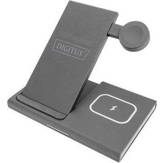 DIGITUS wireless charging stand - 3-in-1 - 15 Watt