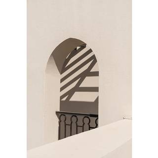 Venture Design Balcony poster 50 x 70 cm Hvid