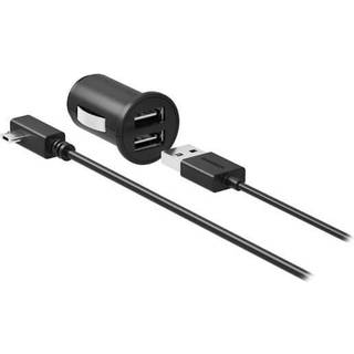 Garmin Biloplader 12V til Dash Cam 2x USB-A port + Kabel