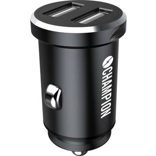 Champion Dual USB-A Billaddare 12/24V