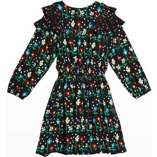 Stella McCartney Kids Ruffled floral dress - multicoloured - Y 6